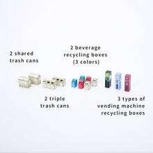 Load image into Gallery viewer, Trash Cans / Recycling Boxes