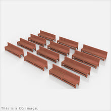 Load image into Gallery viewer, 4-Seat Bench A ( 12 pieces )