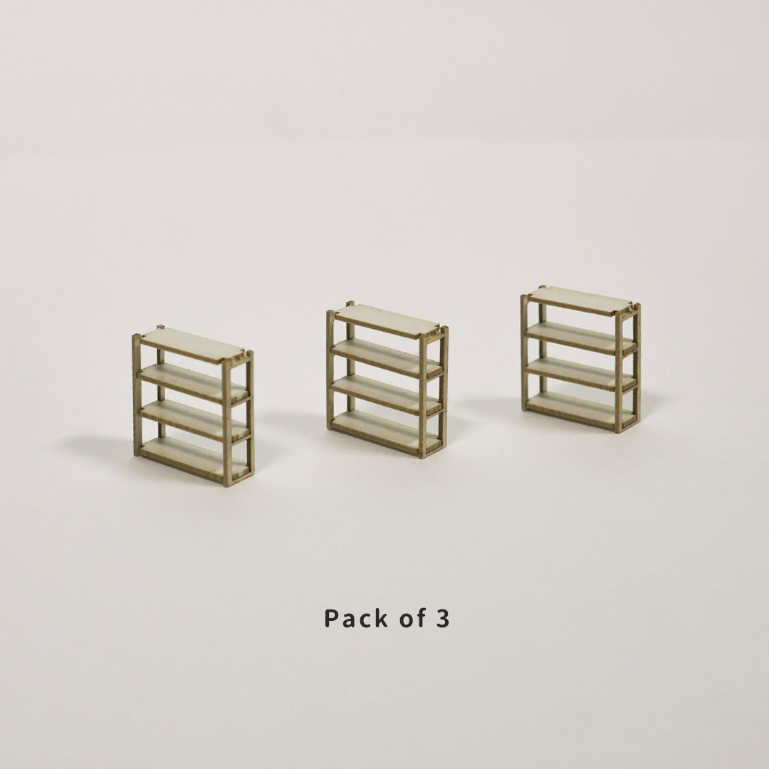 Steel Rack | PRODUCT- miniature paper kit - – Tokyo Diorama Factory