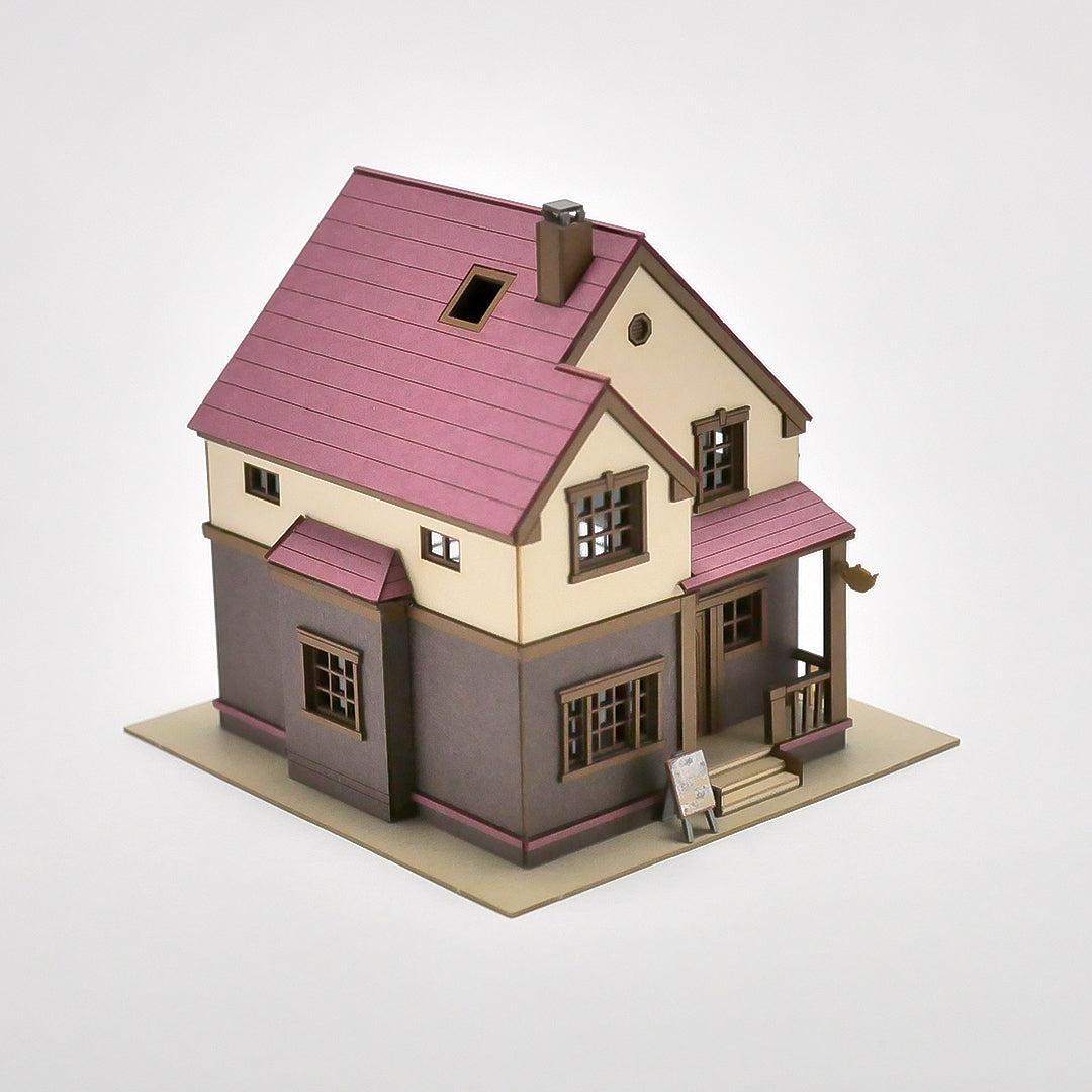 Tea House | PRODUCT- miniature paper kit - – Tokyo Diorama Factory