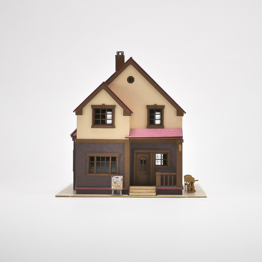 Tea House | PRODUCT- miniature paper kit - – Tokyo Diorama Factory