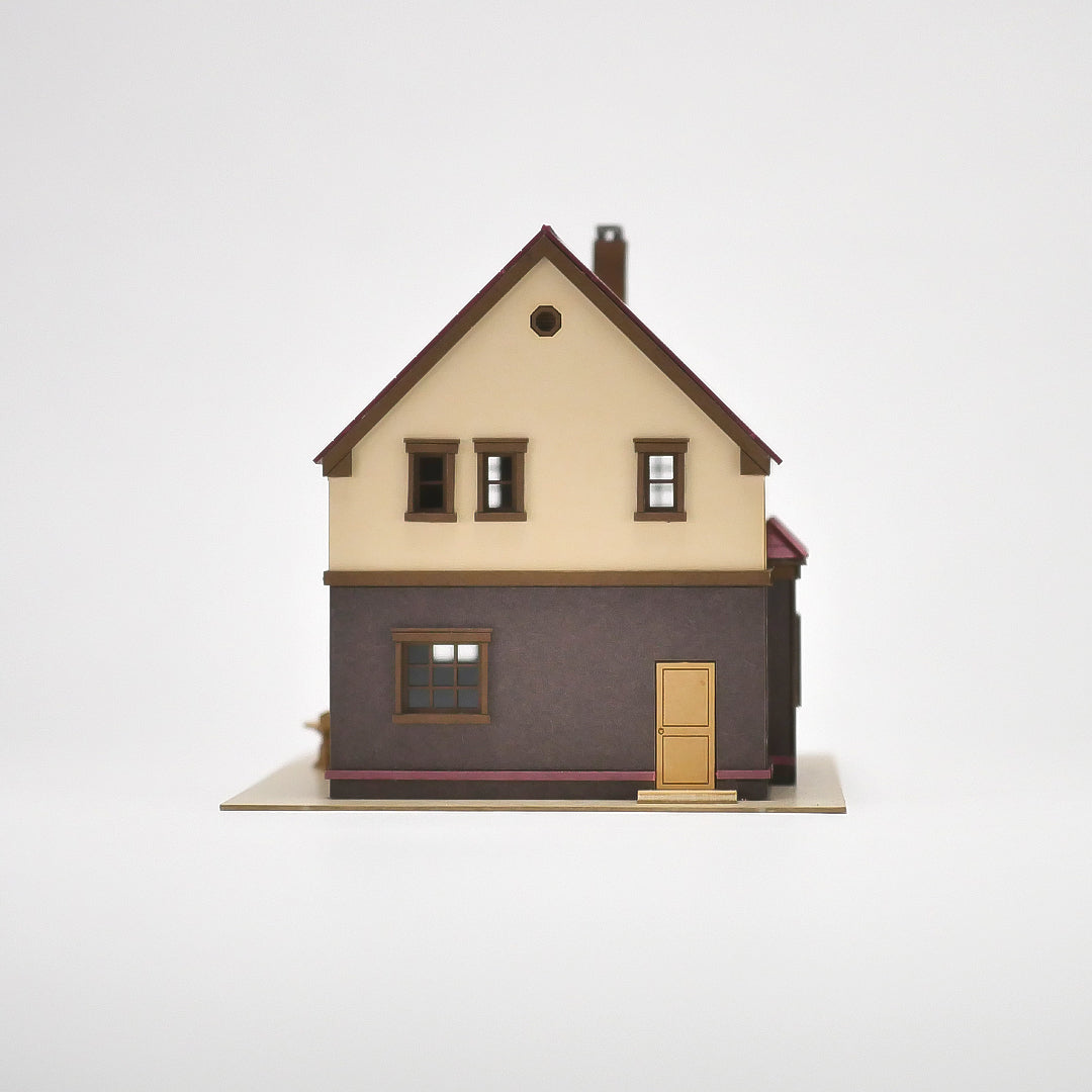 Tea House | PRODUCT- miniature paper kit - – Tokyo Diorama Factory