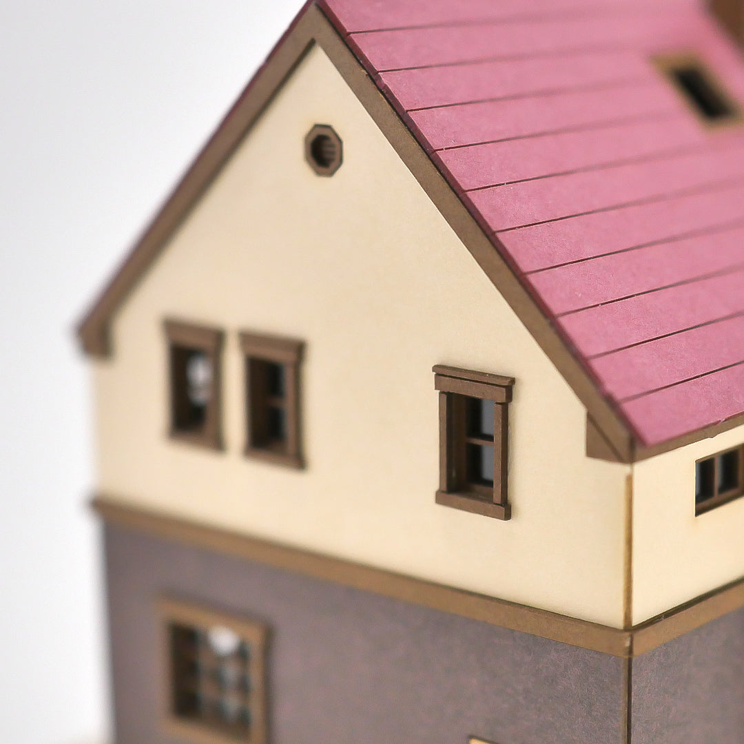 Tea House | PRODUCT- miniature paper kit - – Tokyo Diorama Factory