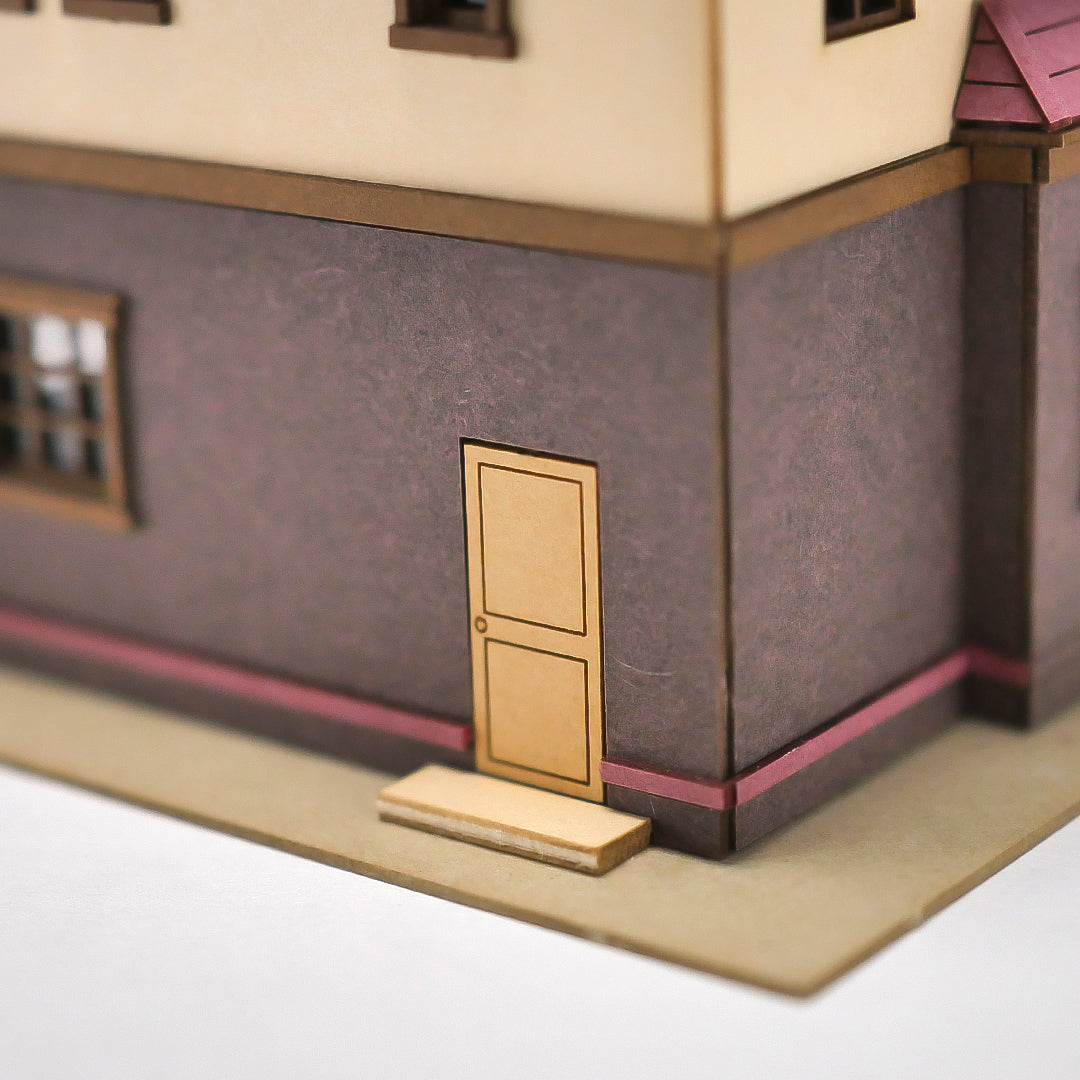 Tea House | PRODUCT- miniature paper kit - – Tokyo Diorama Factory
